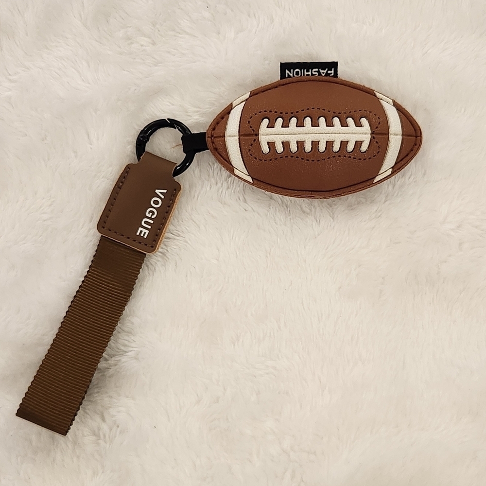 Vogue Brown Keychain with Strap